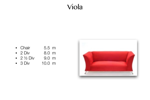 Viola Chairs and Couches